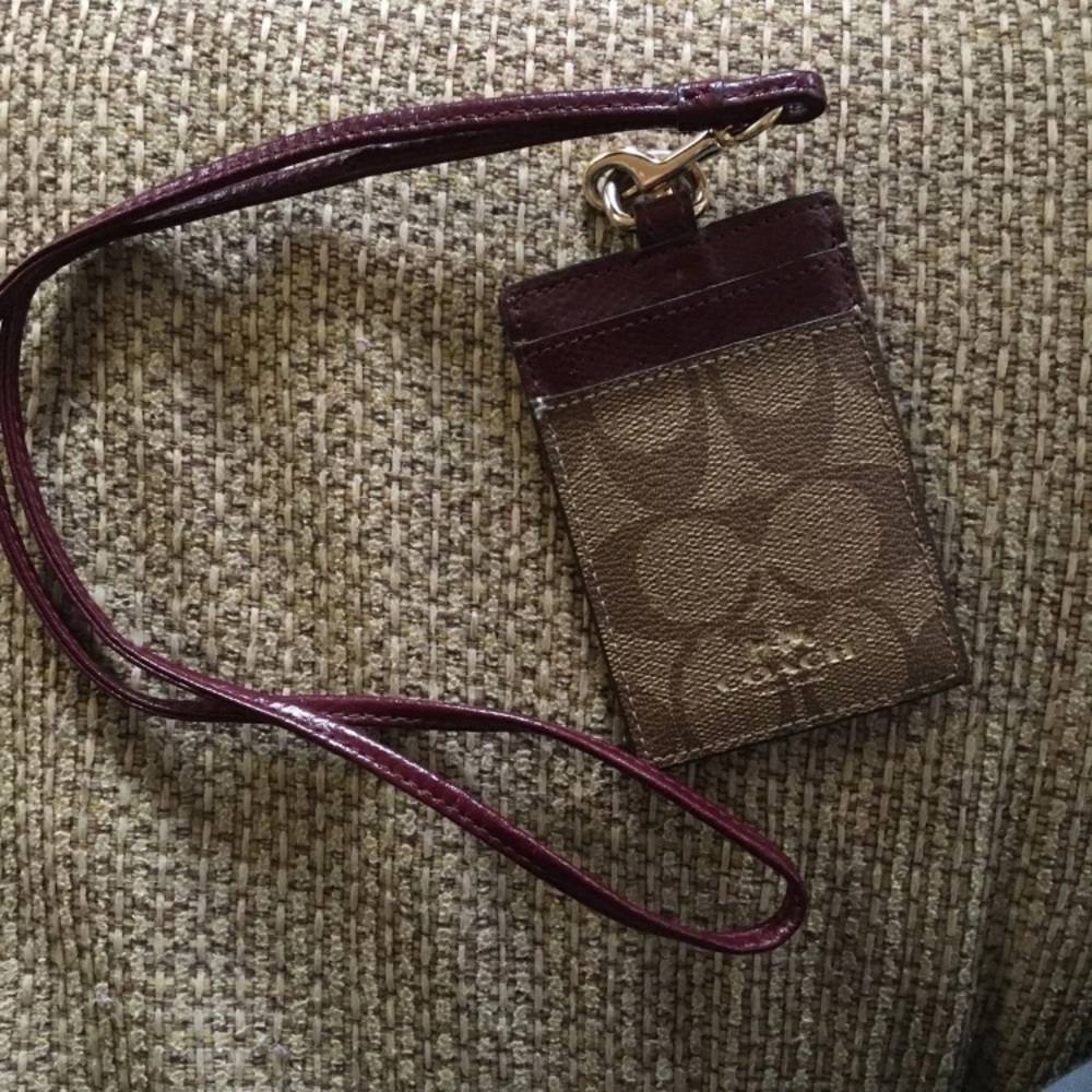 Coach Lanyard